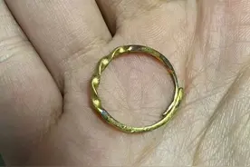 足金999金戒指是金皮包铜 淘宝商家已下架保证金也没了图片