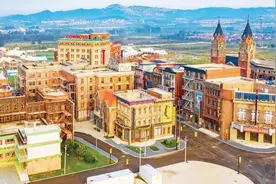 北方微短剧影视基地：一个迎风起舞的“爆款工厂”图片