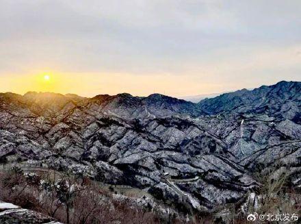 雪后长城出片了！