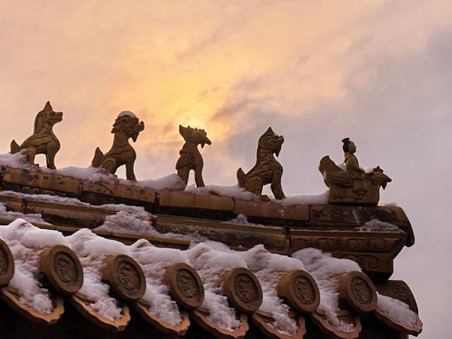 雪后故宫，气象万千