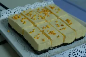 美食厨房丨柠檬奶酪块图片