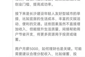 在长沙月薪5000元的年轻人，怎么接好“财神”？DeepSeek给了5条建议图片