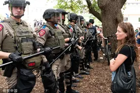 全美高校反战抗议持续，美媒揭秘：这把火怎么点起来的？图片