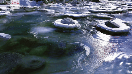 新疆温宿：冬日限定！天山脚下邂逅“冰河世纪”