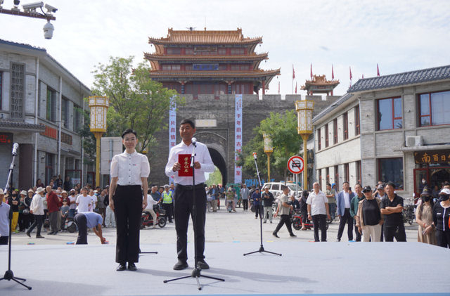 聚焦第九届河北省旅游产业发展大会张家口分会场 | “蔚礼相待·感动常在” 蔚县举行感动游客行动誓师大会