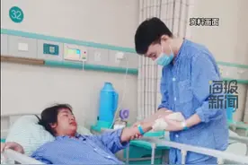 安徽宿州一男子“割肝救妻”：只要人救回来了，一切就都值了图片