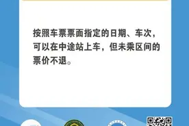 购票后，可以在中途站上车吗？图片