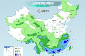南方降雨重心东移南压 华南等地局部有大暴雨图片