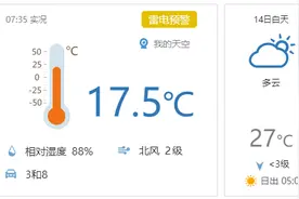 早安北京0514：最高27℃，注意防雨；冰雹后车险理赔需注意这些图片