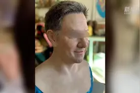 “换脸”“易容”能七十二变？警惕“以假乱真”的硅胶人脸面具图片