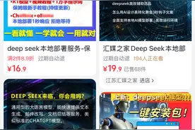 DeepSeek付费教程铺天盖地，“真实用”还是“割韭菜”？图片