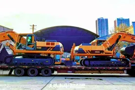 新年“开门红”！詹阳重工履带式液压挖掘机批量“出海”图片