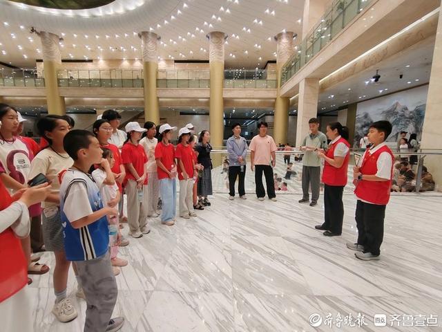 感受历史的魅力，壹点公益2025暑期公益夏令营打卡山东博物馆