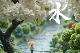 今日雨水丨东风散为雨，春回万物兴图片