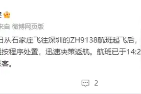 一客机起飞后客舱出现烟雾图片