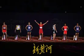 杭州亚运会男子百米飞人大战，谢震业主场摘金！图片