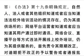校外培训机构违规预收费或被吊销许可证图片