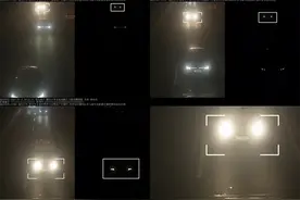 台州首套治理远光灯滥用电子警察上线，10天查获93辆违规车图片