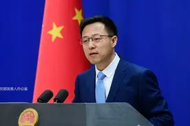 大陆无人机拍摄金门台军营区，赵立坚：没什么可大惊小怪图片