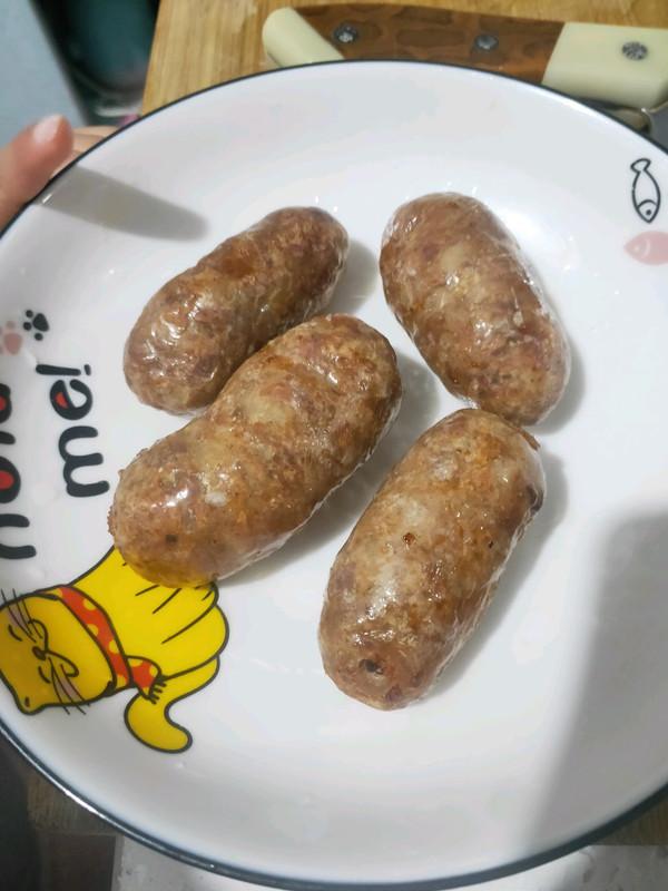 烤肠的做法（自制肉肠这样做）
