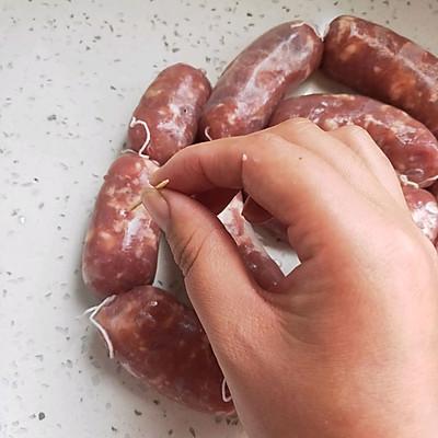 自制肉肠这样做，才好吃哦
