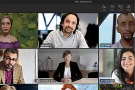 微软元宇宙大动作！将混合现实平台融入Teams线上会议，明年上线图片