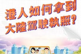 创意图解丨一图全了解！香港人如何拿到内地驾驶执照？图片