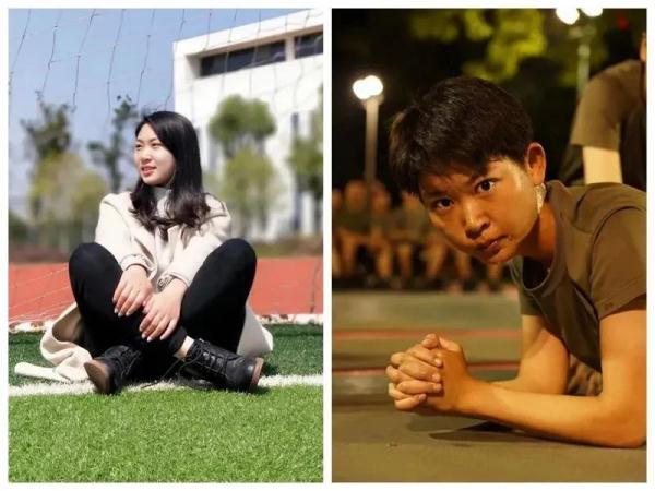 又甜又飒！看看这些“00后”女兵入伍前VS入伍后