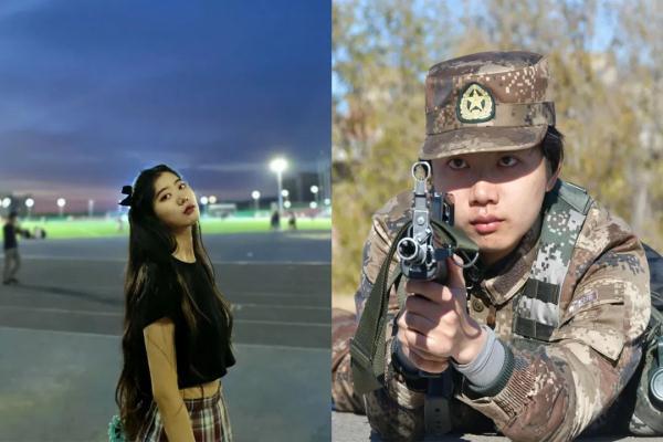 又甜又飒！看看这些“00后”女兵入伍前VS入伍后