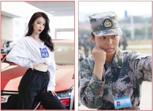 又甜又飒！看看这些“00后”女兵入伍前VS入伍后