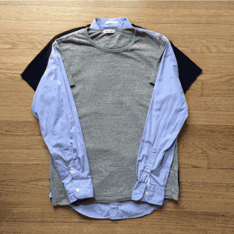 叠衣服这样做最聪明，再多衣服也不怕→