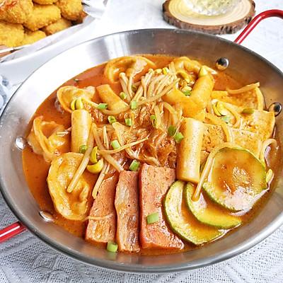 十分钟快手菜韩式部队火锅#精致一人食#，比外卖强