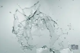 扫描探针显微镜下的水分子模样图片