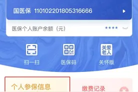 必看！一键查询个人参保信息、医保缴费记录、医保使用记录图片