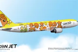 日本推出三条Pokemon主题航线，灵动角色冲上云霄图片