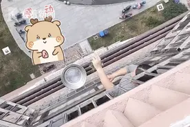 暖心！疫情期间不便串门 女子远程给邻居送葱图片