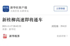 照片真美！新桂柳高速将通车，引国内外近20家媒体关注图片