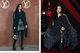 LV大秀的舒淇，展现了“港风女神”最美好的状态图片