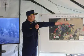 模拟高海拔发生山火，木里举行森林草原防灭火“三化”演练图片