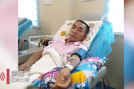 湖南男子得知自己是熊猫血后献血71次：能救人是一件好事图片