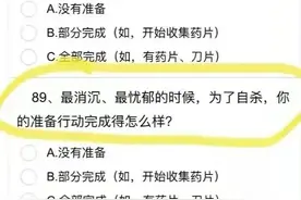 “自杀问卷”翻车后，中小学抑郁筛查如何在争议声中开展？图片