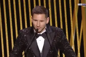 梅西获奖感言：曾因无国家队荣誉而感到棘手，如今可以享受获奖图片