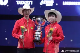 世乒赛 | 孙颖莎/王曼昱女双夺冠图片