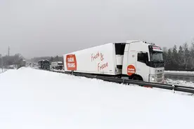 揭秘德国卡车司机跑长途的一天图片