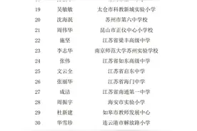 50名教师上榜“苏教名家”！有你的老师吗？图片