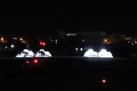 台空军一架“幻影2000”战机急降花莲机场，撞上跑道尾拦截网，机场暂时关闭图片