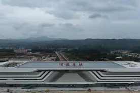 多图“剧透”来了！赣深高铁河源东车站抢先看图片