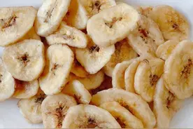 快手香蕉片，全家都爱吃！方便又好做图片