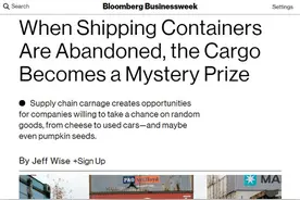 供应链危机催生新生意：“集装箱盲盒”，年入百万不是梦图片