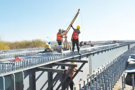 国道G107邯郸段改建工程正加紧建设图片